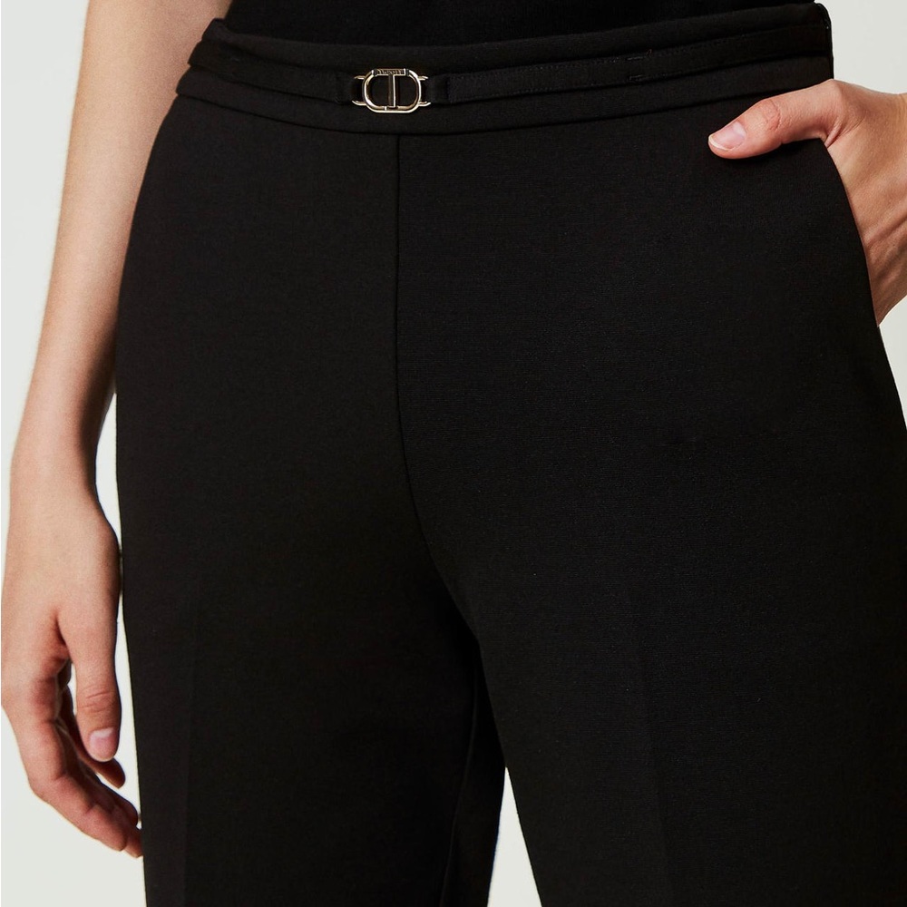 TWINSET slim-fit tailored trousers - Picture 2 of 14